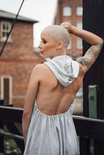 Load image into Gallery viewer, Backless Hooded Dress
